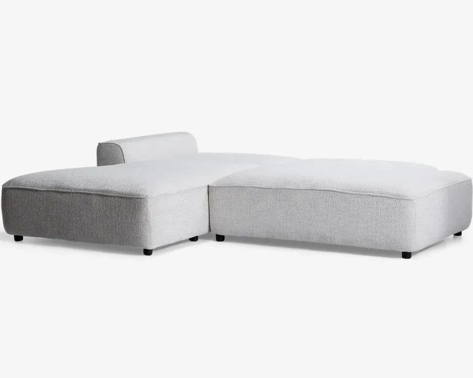 Sovesofa med open end og chaiselong venstre