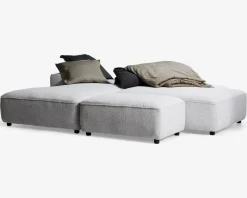 Sovesofa med open end og chaiselong venstre