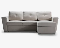 Sovesofa m/posefjedre beige