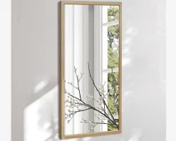 Spejl Gallery egetræ 40x80 cm