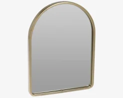 Spejl Guldfarvet H.24 x B.18 cm