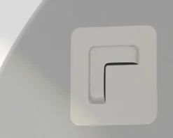 Spejl indgravering I Ø.80 cm