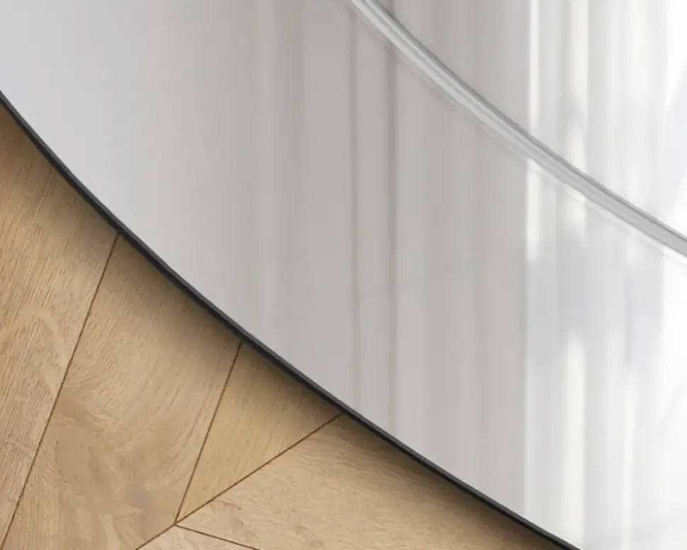 Spejl indgravering II Ø.80 cm