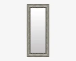 Spejl med sølv perler 40x120 cm