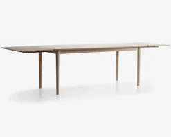 Spisebord Aston i fineret hvidolieret eg