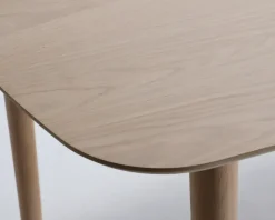 Spisebord Aston i fineret hvidolieret eg