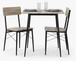 Spisebordssæt bord + 2 stole