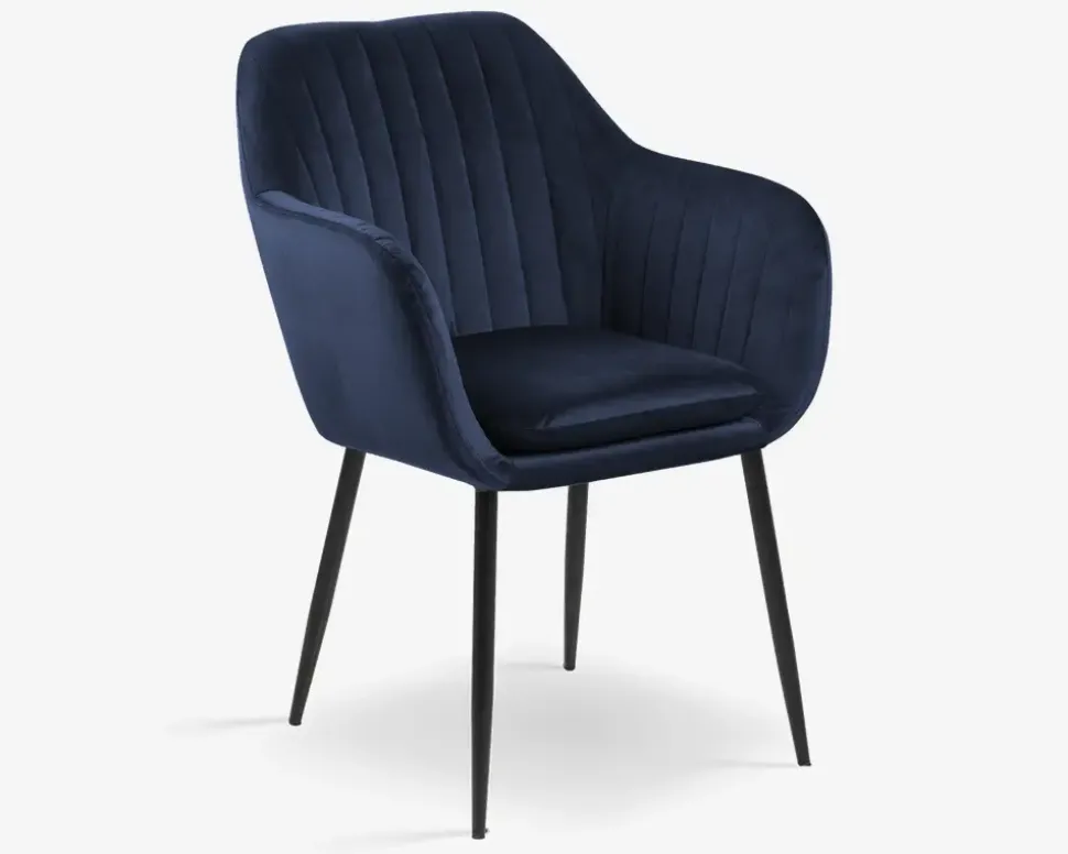 Spisebordsstol Emilia med armlæn