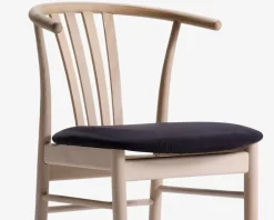 Spisebordsstol i massiv ubehandlet bøg