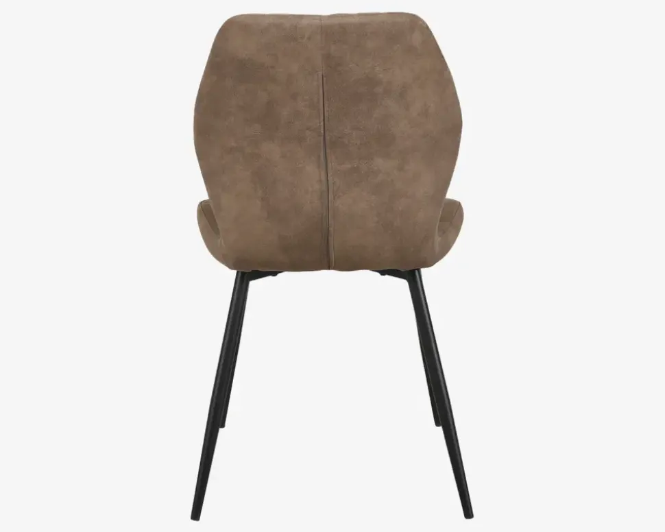 Spisebordsstol med antikt look på stoffet