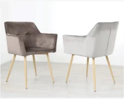 Spisebordsstol med armlæn