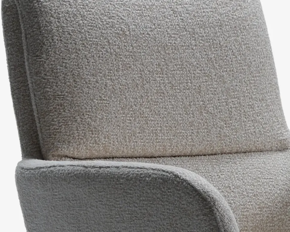 Spisebordsstol med armlæn og rotation