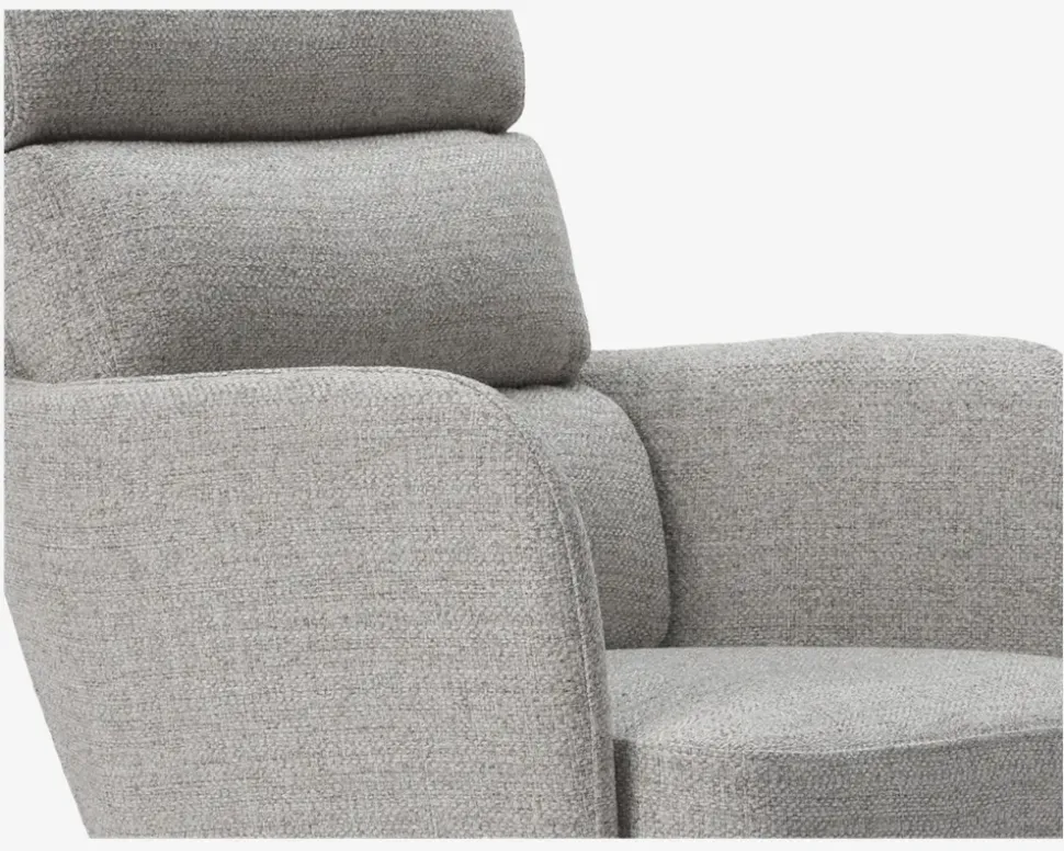 Spisebordsstol med armlæn beige