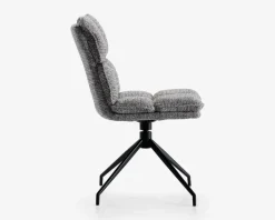 Spisebordsstol med drejestel i grøn