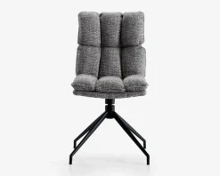 Spisebordsstol med drejestel i grøn