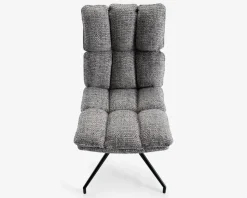 Spisebordsstol med drejestel i grøn