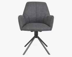 Spisebordsstol med drejestel og armlæn