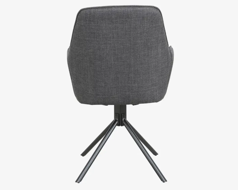 Spisebordsstol med drejestel og armlæn