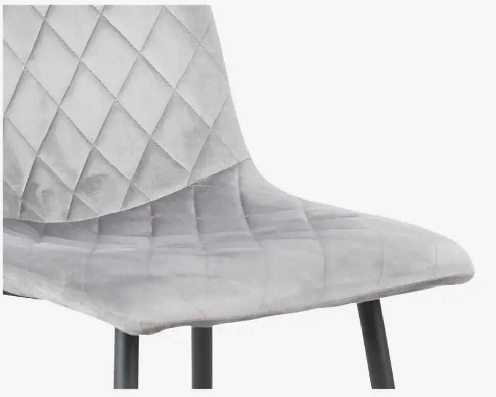 Spisebordsstol med flot mønster