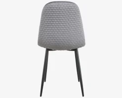 Spisebordsstol med flot mønster