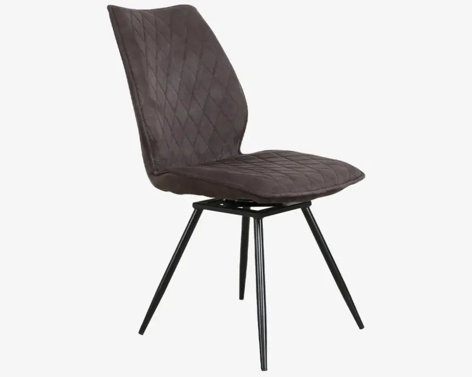 Spisebordsstol Navarra i antracit med drejestel