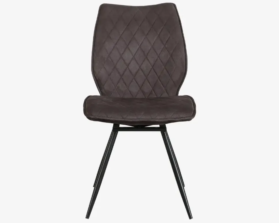 Spisebordsstol Navarra i antracit med drejestel