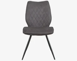 Spisebordsstol Navarra mørk grå
