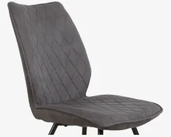 Spisebordsstol Navarra mørk grå