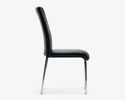 Spisebordsstol Zinia med høj ryg