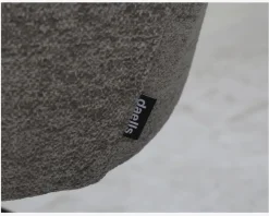 Spisebordstol med armlæn grå