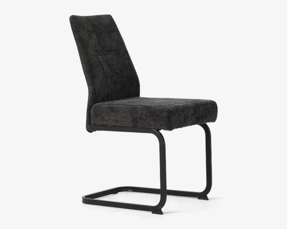 Spisestuestol med fantastisk siddekomfort sort