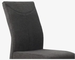 Spisestuestol posefjedre i sædet antracit