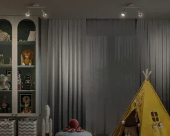 Spot 2xGU10 hvid L.25,6 cm