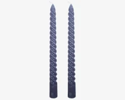 Stearinlys Snoet Lys Grå