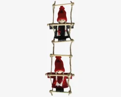 Stige Med Nisser 4stk. H.53 cm