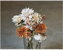 Stilk Krysantemum Hvid H.75 cm