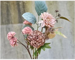 Stilk Krysantemum Lyserød H.53 cm