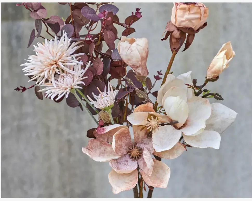 Stilk Magnolia Lyserød H.58 cm