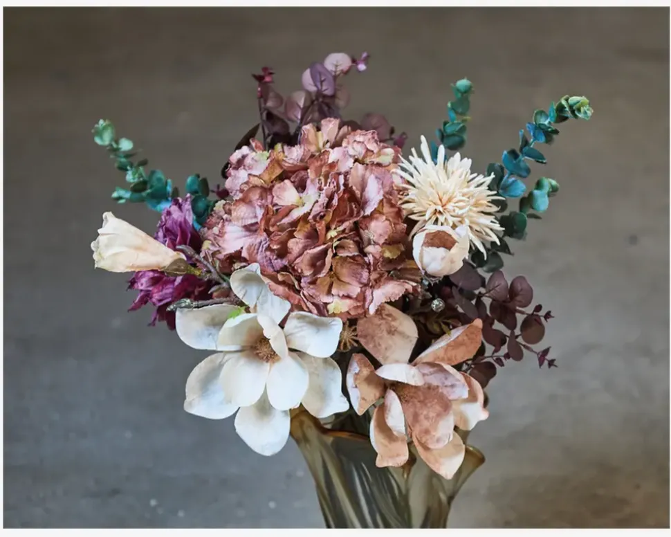 Stilk Magnolia Lyserød H.58 cm