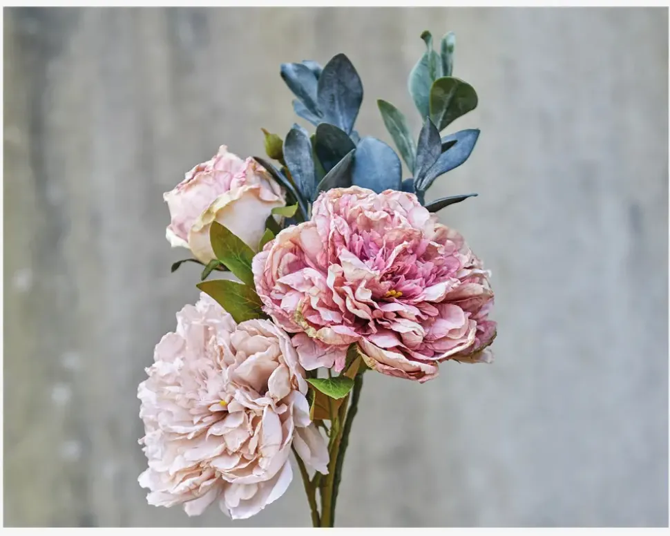 Stilk Pæon Rosa H.30 cm