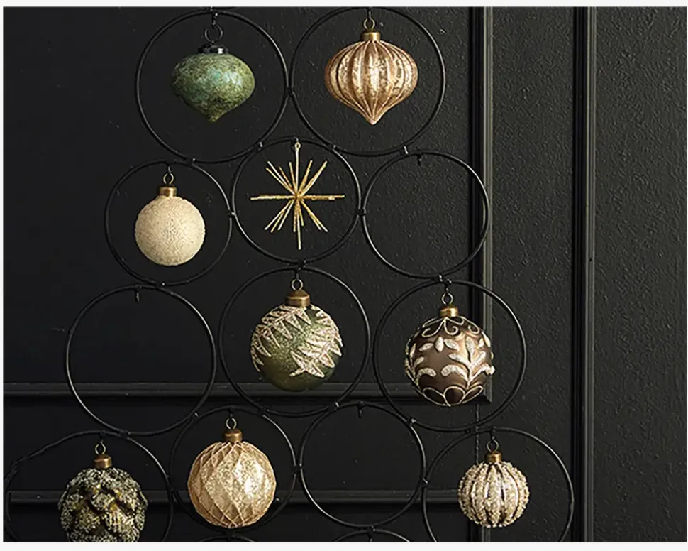 Stjerne M.Snor Guld Ø.10cm