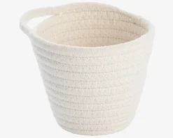 Stofkurv Soria Hvid H12,5 cm