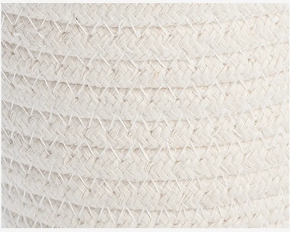 Stofkurv Soria Hvid H12,5 cm