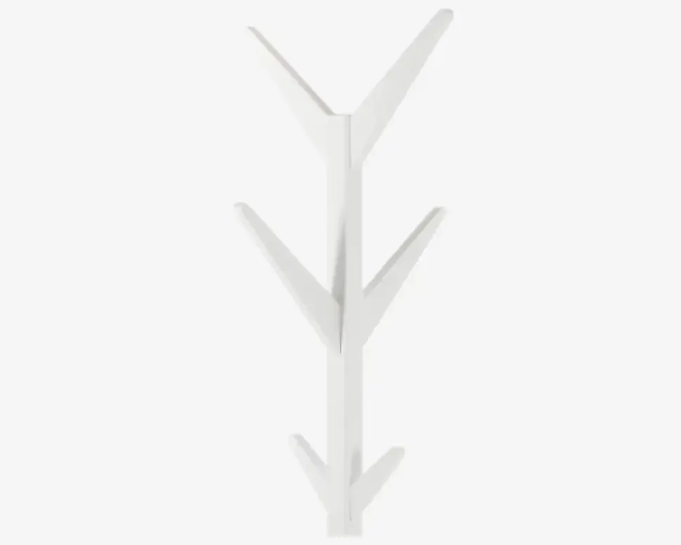 Stumtjener Ascot hvid