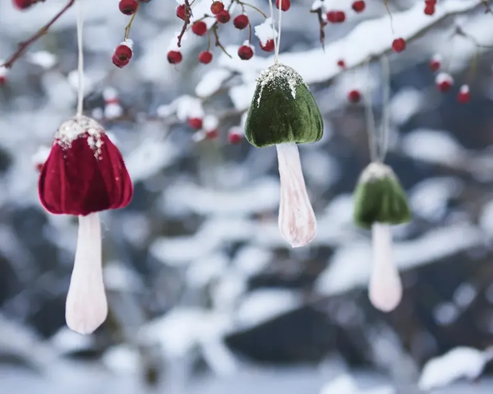 Svamp Rød T/Hænge 4,5X11