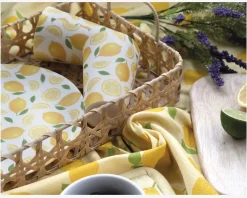 Tallerken citrus melamin Ø.25 cm