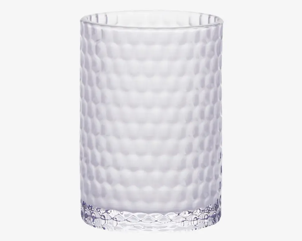 Tandkrus Lilla Glas H.10,5 cm