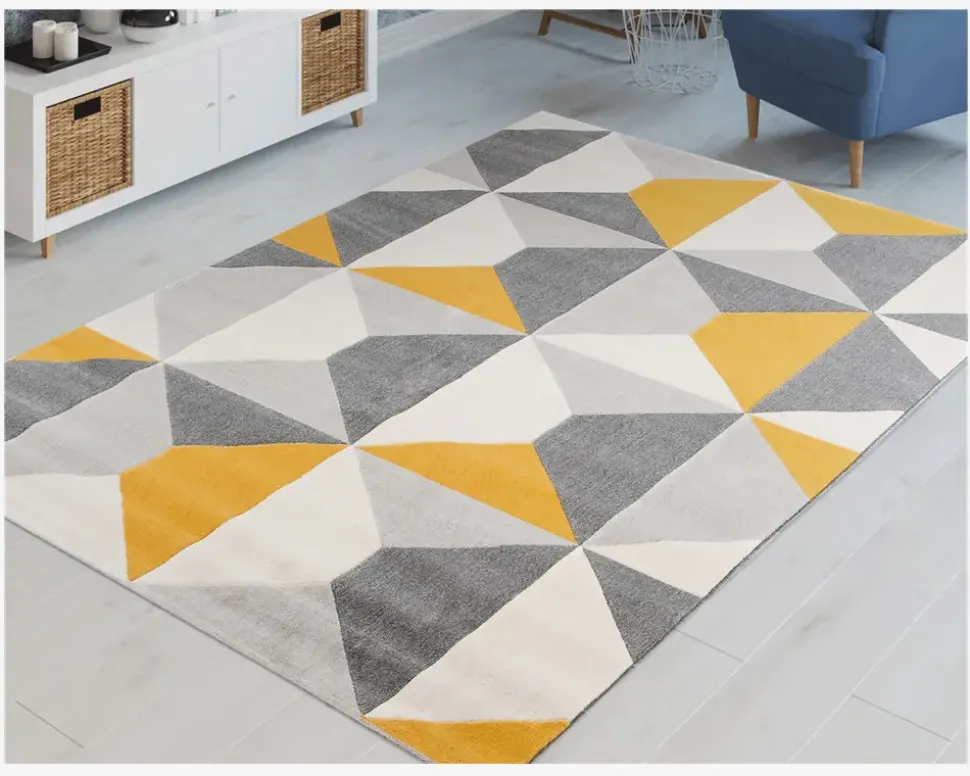 Tæppe Amsterdam Gul 140x200 cm