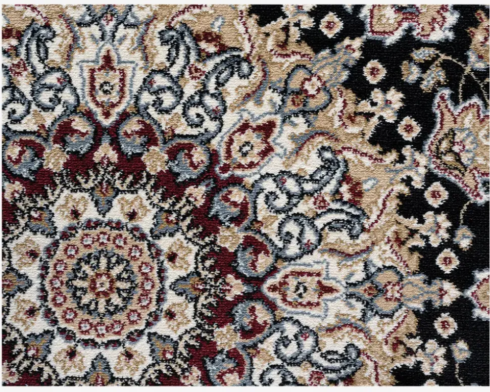 Tæppe Leonardo sort 133x195 cm