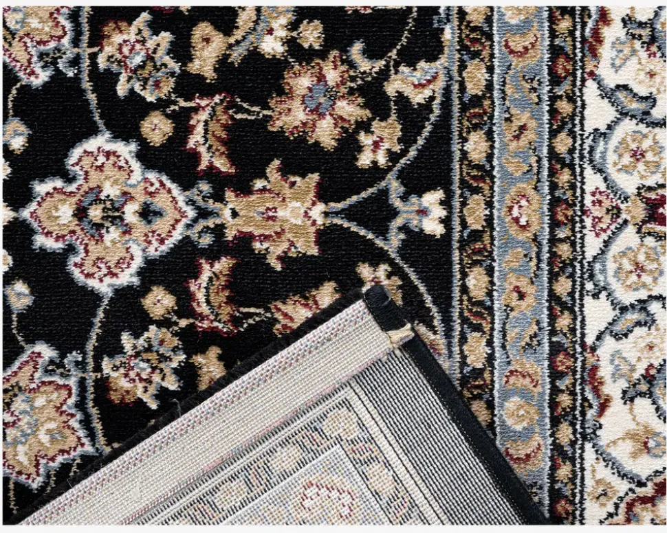 Tæppe Leonardo sort 133x195 cm